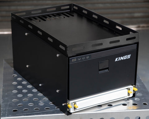 Kings 30ltr Fridge Drawer Enclosure with Dual Stage Table
